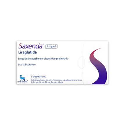 Imagen de SAXENDA 6MG SOL INYEC X 3 DISPOSITIVOS